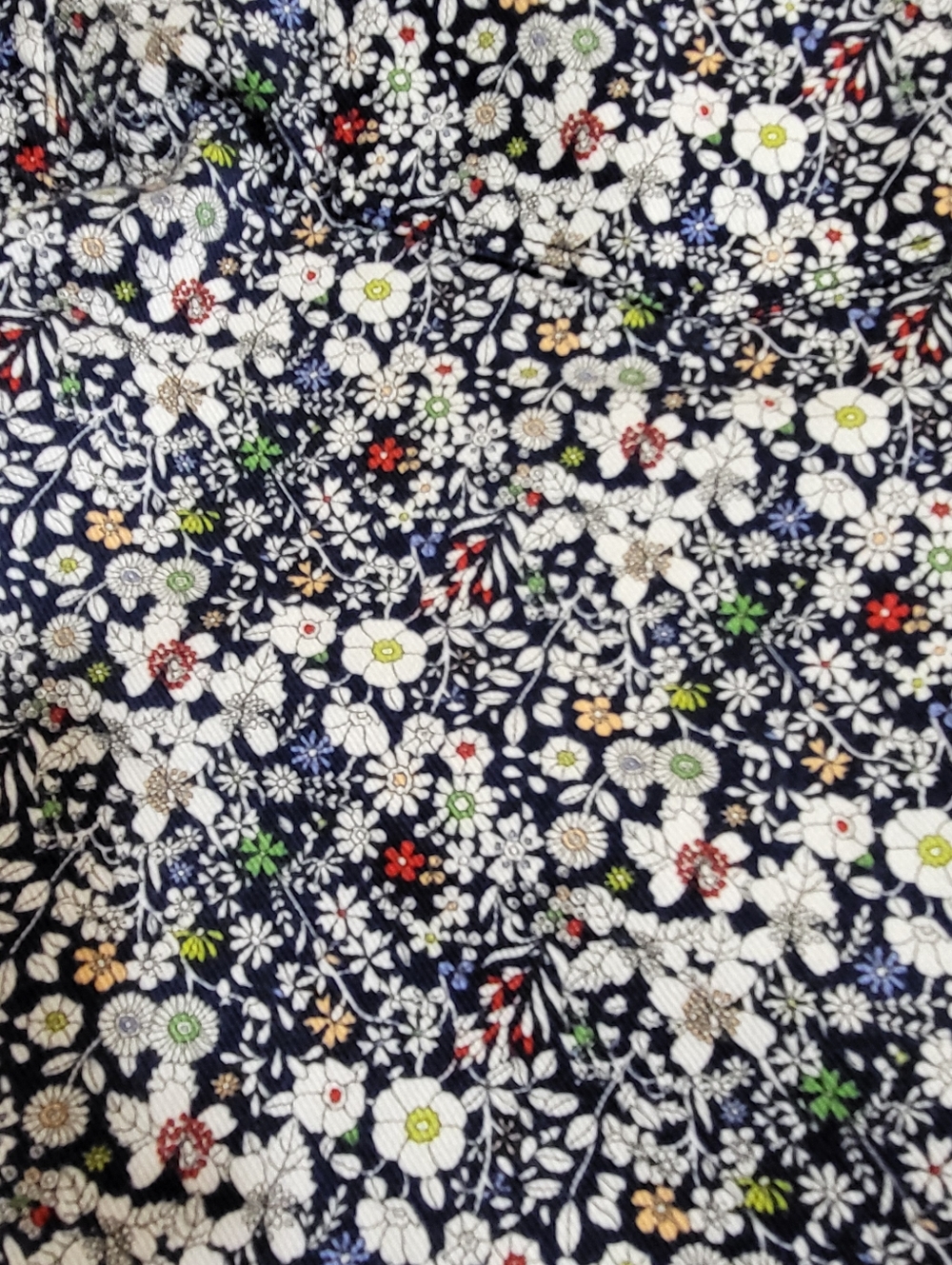 J. Crew Floral Ankle Jeans - Black, White & Red - Picture 2 of 15